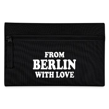 From berlin with love - Federtasche - Schwarz - Vorne