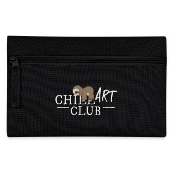 Chill Art Club! Nichts Tun Chillendes Faultier - Federtasche - Schwarz - Vorne