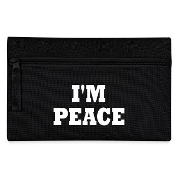I'm peace - Trousse - noir - Devant