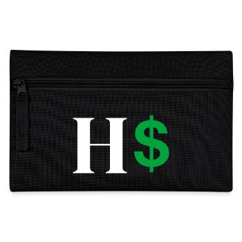 Buchstabe h Dollar - Federtasche - Schwarz - Vorne
