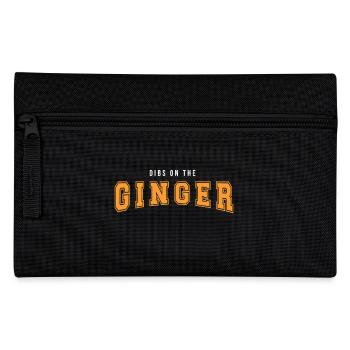 Dibs sur le gingembre | T-shirt drôle de rousse - Trousse - noir - Devant