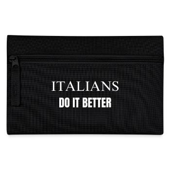 ITALIANS DO IT BETTER - Pencil Case - black - Front