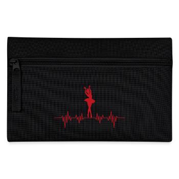 Ballet Femmes Ballerine Dansant Cadeau Dire - Trousse - noir - Devant