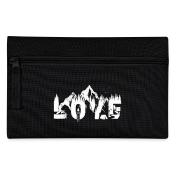 Love Hiking - Pencil Case - black - Front