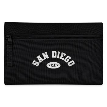 San Diego Stadt Californien Urlaub USA - Federtasche - Schwarz - Vorne