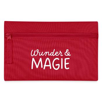Wunder & Magie - Federtasche - Rot - Vorne