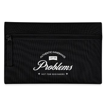 Problèmes faits à la main - il suffit de demander ! - Trousse - noir - Devant
