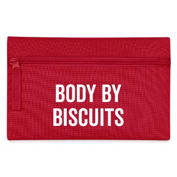Body by Biscuits - Pencil Case - red - Front