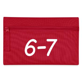 67 - Pencil Case - red - Front