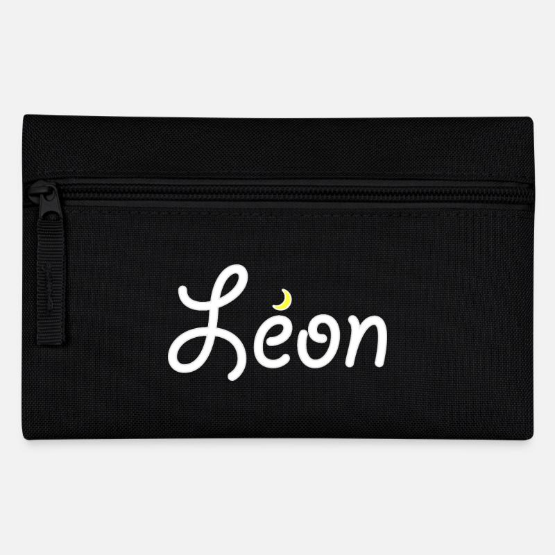 Löwe - Federtasche - Schwarz