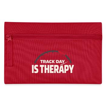 Track Day Brake Dust Hpde Track Car Autocross - Pencil Case - red - Front