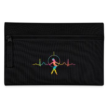 Aerialist Heartbeat Aerial Ring Lyra Air Ring - Pencil Case - black - Front