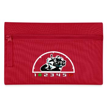 R1 1UP6DOWN - Federtasche - Rot - Vorne