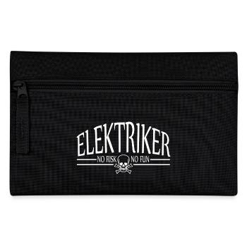 Elektriker - Federtasche - Schwarz - Vorne