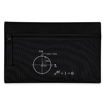 The most beautiful pattern of mathematics - Pencil Case - black - Front