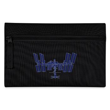 Raumstation ISS 2 - Federtasche - Schwarz - Vorne