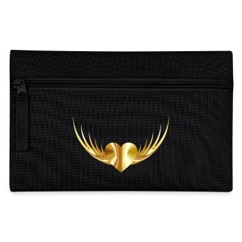 or coeur - Trousse - noir - Devant