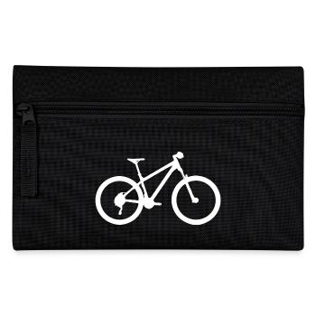 Rad 2 weiss - Federtasche - Schwarz - Vorne