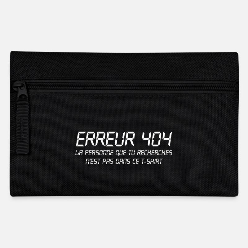 ERREUR 404 - Trousse - noir
