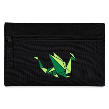Origami: Drache - Federtasche - Schwarz - Vorne