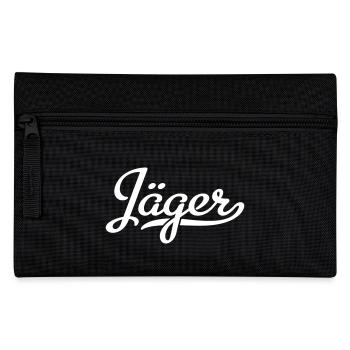 Jäger - Federtasche - Schwarz - Vorne