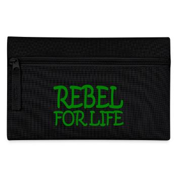 REBELLE POUR LA VIE - Trousse - noir - Devant