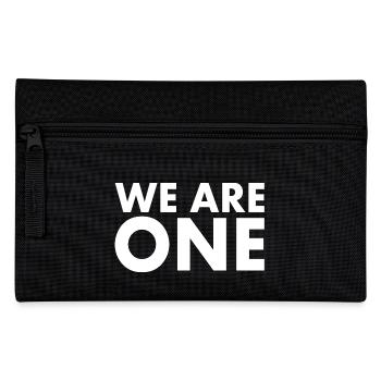 We are one - Pencil Case - black - Front