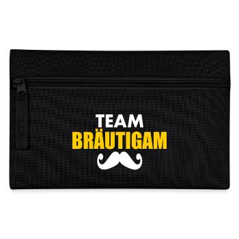 Team bräutigam - Federtasche - Schwarz - Vorne