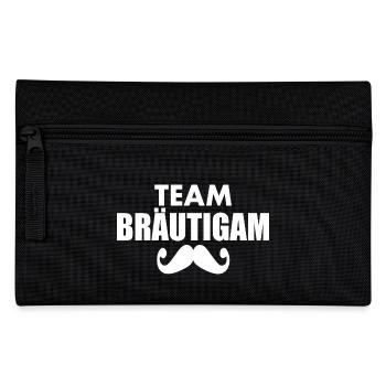 Team bräutigam - Federtasche - Schwarz - Vorne