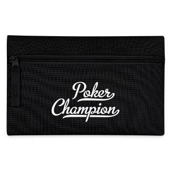 Poker Champion - Federtasche - Schwarz - Vorne