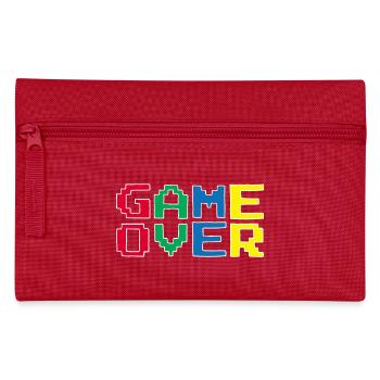 Vintage-Videospiel - Federtasche - Rot - Vorne