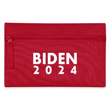 Biden 2024 - Federtasche - Rot - Vorne