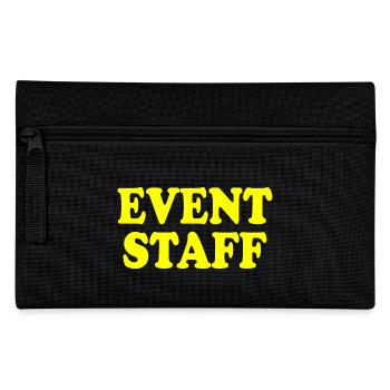 Event staff - Pencil Case - black - Front