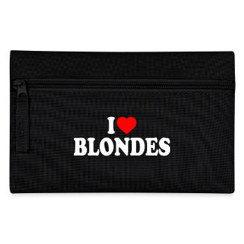 I love blondes - Trousse - noir - Devant