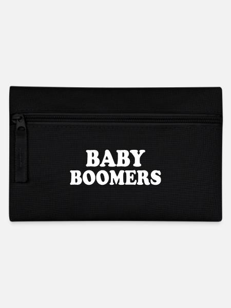 Baby boomers - Federtasche - Schwarz