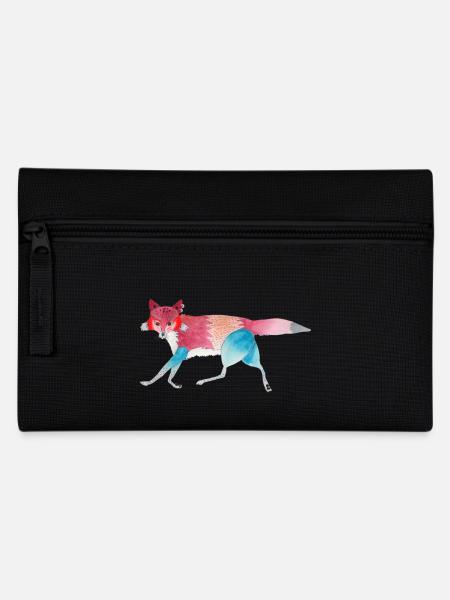 Foxy Fox - Pencil Case - black