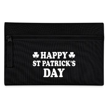 st patricks day - Pencil Case - black - Front