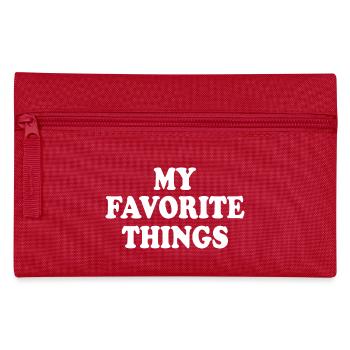 my favorite things - Federtasche - Rot - Vorne