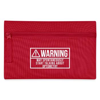 Optometry - Pencil Case - red - Front