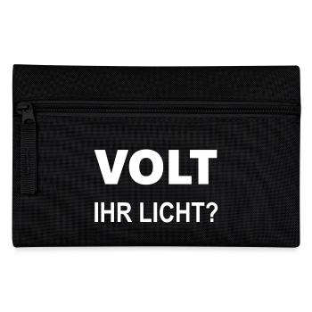 Volt votre lumière - Trousse - noir - Devant