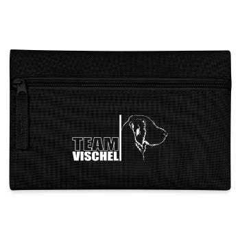 TEAM Vischel Wirehaired Dogs Vizsla Dog Wilsigns - Pencil Case - black - Front