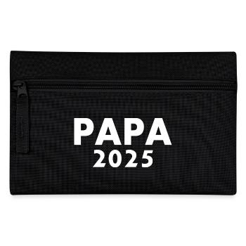 Papa 2025 - Federtasche - Schwarz - Vorne