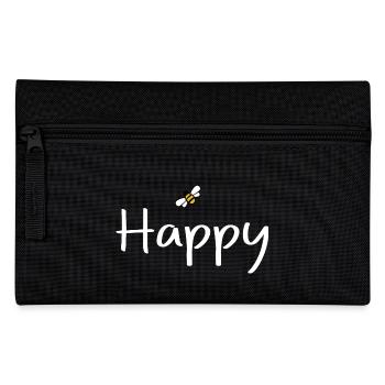 be Happy - Pencil Case - black - Front