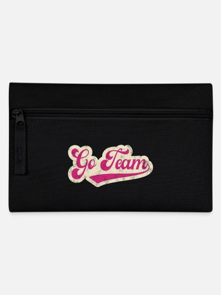 Zum Team - Federtasche - Schwarz