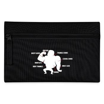 Jiu Jitsu Self Defense - Pencil Case - black - Front
