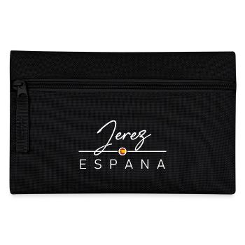 Spain - Jerez - Spanien - Espana - Federtasche - Schwarz - Vorne