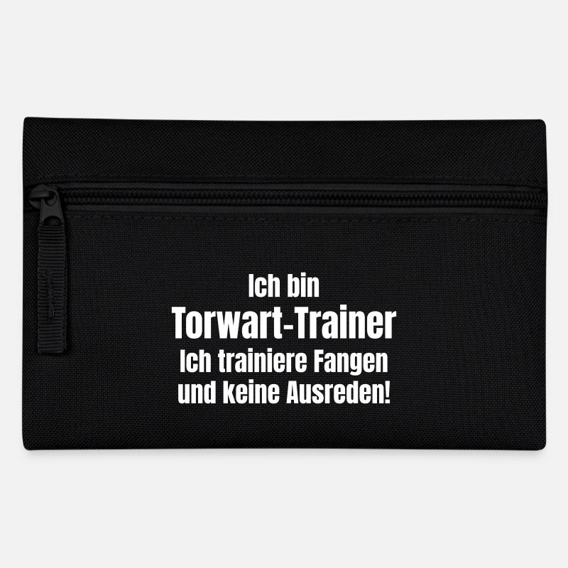 Goalkeeper coach - Pencil Case - black