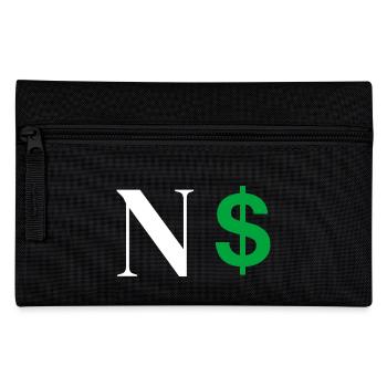 Buchstabe n Dollar - Federtasche - Schwarz - Vorne