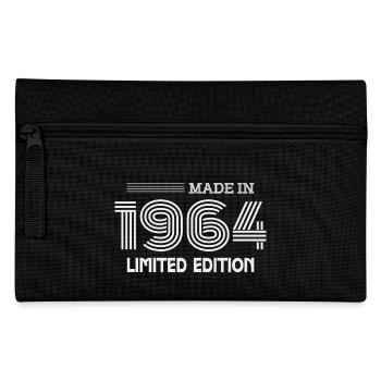 cadeau anniversaire 1964 idée cadeau 1964 - Trousse - noir - Devant