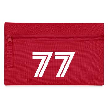 Ausgabe 77 - Federtasche - Rot - Vorne